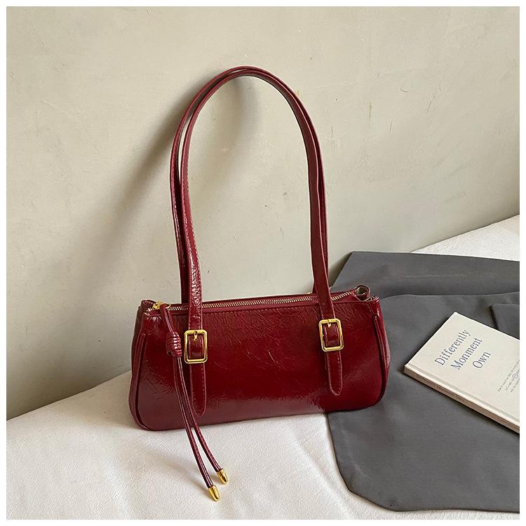 Autumn Retro Feeling Armpit Bag Women's Bag 2025 New Fashion Korean Version Foreign Style Handbag Commuter Shoulder Bag