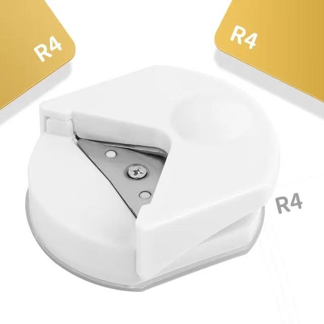 Дырокол для скругления углов радиусом 4 мм, резак для скругления углов в бумаге, для фотобумаги, черный