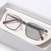 Classic Business Style Photochromic Myopia Glasses Ultra-Lightweight  Temples For Men And Women Full-Frame Eyeglasses