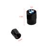 For BMW 1 W E82 4PCS Aluminum Alloy Car Wheel Tire Valve Cap Stem For BMW 50th Kith F30 F10 E90 E46 E60 E70 E39 E36 E87 X7 E92 E91 E28 X3 X1