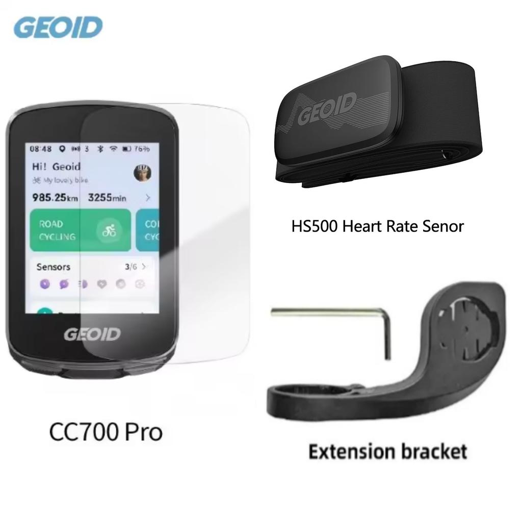 GEOID CC700 Pro Bicycle Computer 2.8-Inch Touchscreen GPS Bike Speedometer WIFI ANT+ With Global Map Navigation Bicycle Odometer