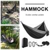 Портативная уличная гамак Устойчивость к разрыву Высокая прочность Парашютный Дышащий Ультралегкий Гамак на 2 человека для Путешествий Пешего Туризма Сада