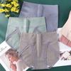 Women's Plus Size Middle Aged Mom Cotton High Waisted Middle Aged Triangle Panties