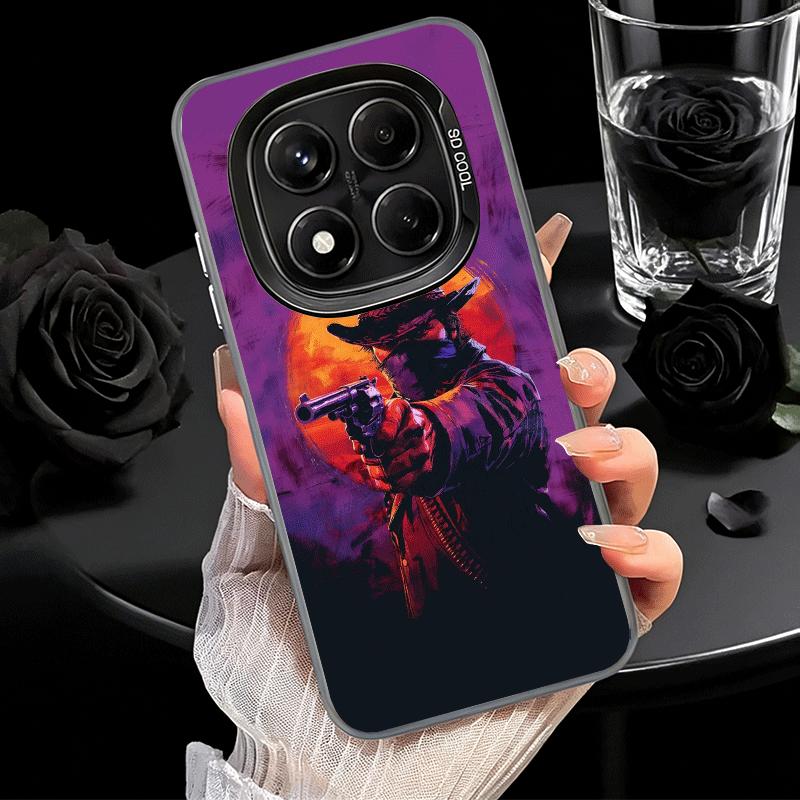 Мягкий чехол для телефона Red Dead R-Redemption для Xiaomi Redmi Note 13 14 15 Pro Plus 12S 12 11S 11 11T 10S 10 Ударопрочный задний чехол She