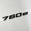 Car Trunk Words Letters  Badge Emblem Decals Sticker For BMW 7 Series 730e 740e 745e 750e 760e F01 F02 G11 G12