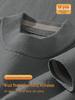 Men's 450G Seamless Half-High Collar Wool Sweater - Thickened Warm Knit Base Layer for Autumn/Winter