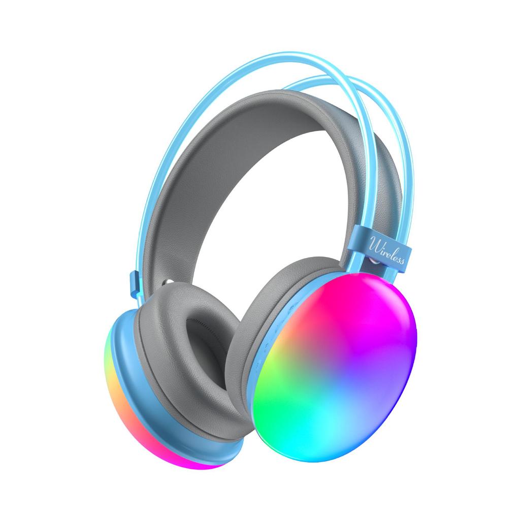 2025 YDM78 Полноразмерные Bluetooth-наушники с RGB-подсветкой и долгим временем работы от аккумулятора