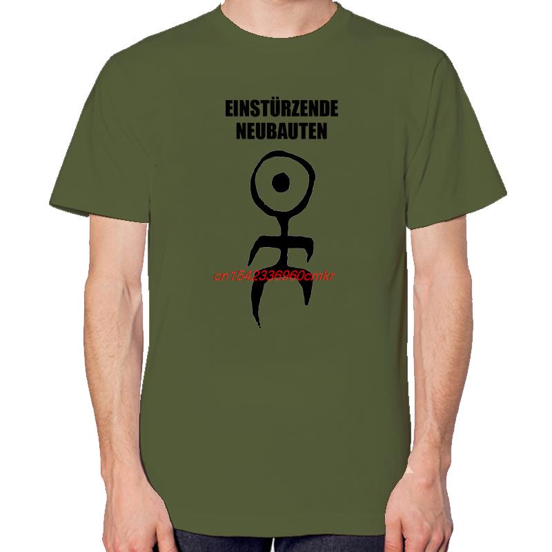 Einstrzende Neubauten Logo Cool Retro Graphic T Shirts Cotton New Shirts And Tshirts Unisex Streetwear Round Neck Tshirt