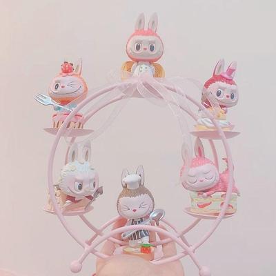 Подставка для игрушек labubu, кукла-марионетка, колесо обозрения для хранения, полка для слепых коробок bubble mart