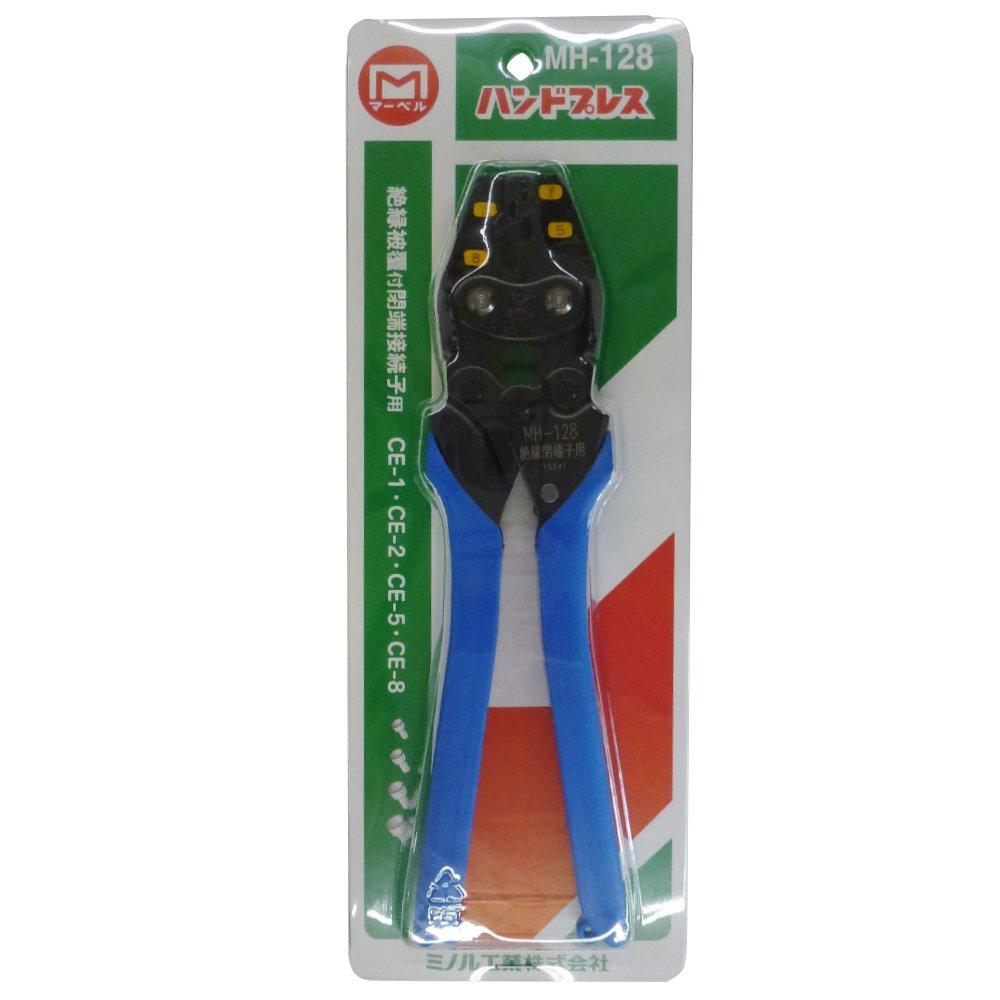 MARVEL Hand Press Crimping Tool for Insulated Connectors MH-128 Closed-End