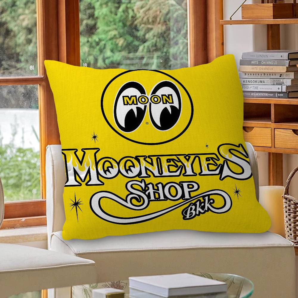 M-Mooneyes Pillow Gifts Home Office Furnishings Bedroom Sofa Car Cushion Cover case 45x45cm
