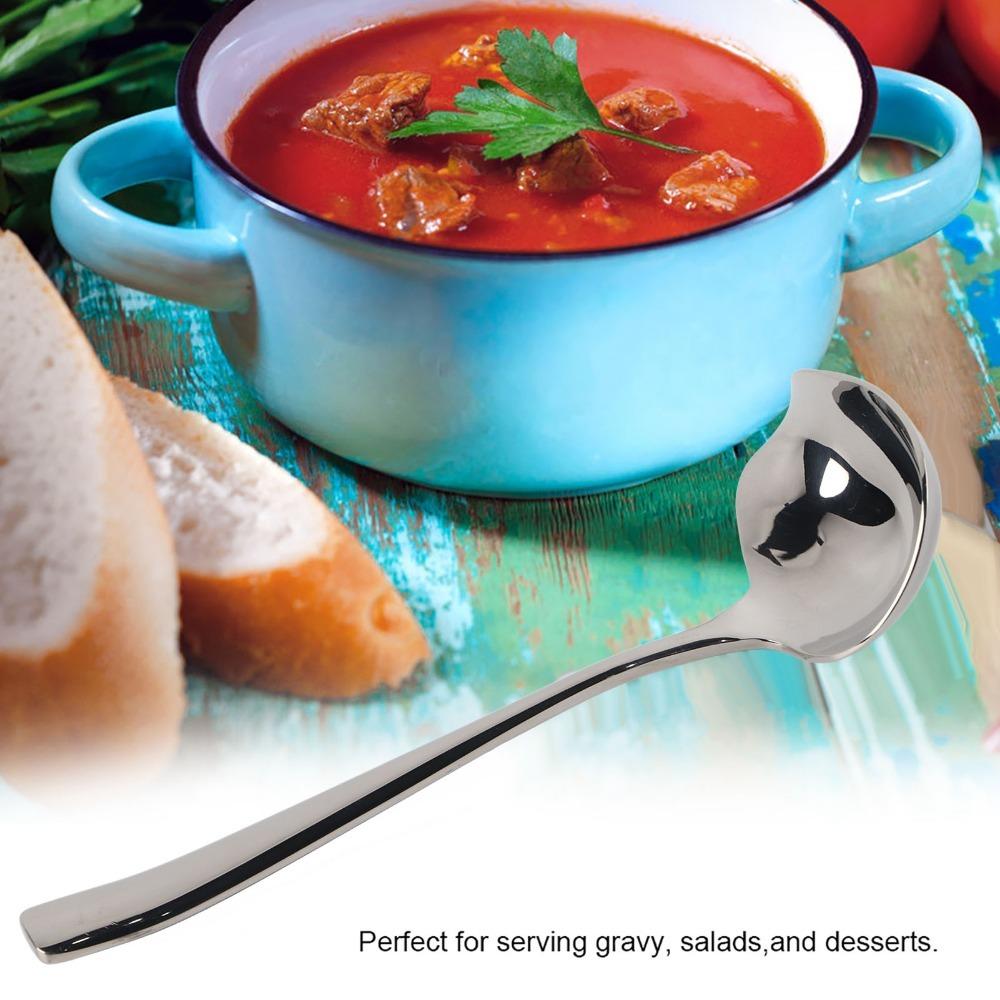 Irregular Soup Spoon Thickened Basting Spoon Large Capacity Table Serving Ladle Side Dish Sharing