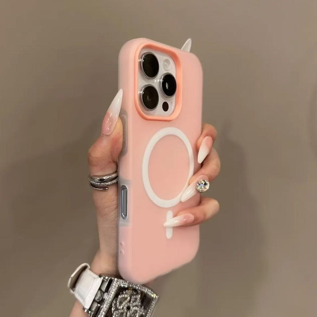 Роскошный матовый чехол для телефона Candy Magsafe с беспроводной зарядкой для Samsung Galaxy S25 Plus S24 FE S23 S22 Ultra 5G Магнитная бамперная накладка