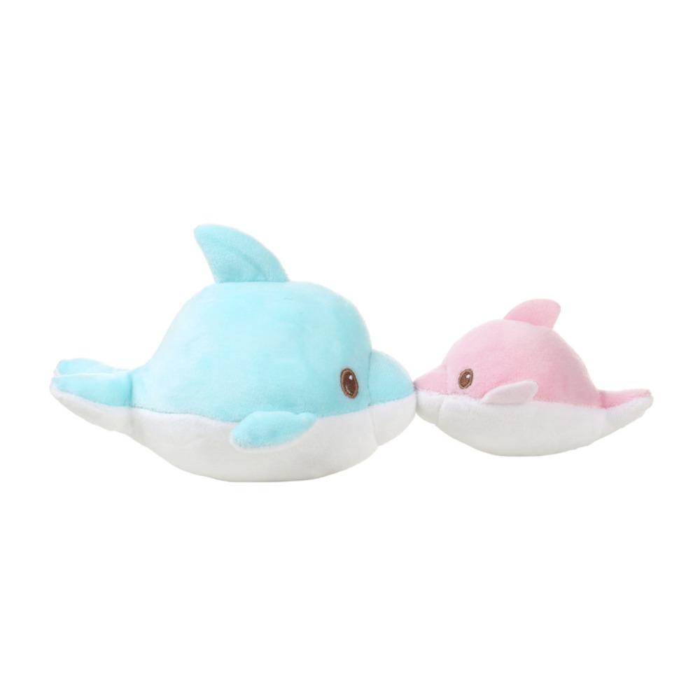 Simulation Sea Animal Plush Toy Kiss Models Pull String Plush Dolphin Shark Doll  Birthday Gift