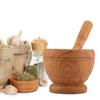 Manual Plastic Garlic Grinder Spices Herbs Mortar Pestle Set Grinding Bowl Kitchen Tool