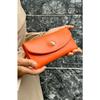 Orange Wallet Multi Compartment Wallet
