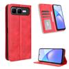 For Infinix Smart 10 Plus Leather Case Wallet Stand Retro Texture Phone Cover