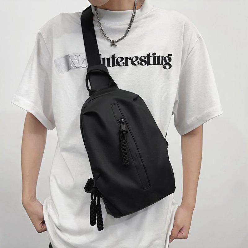 Молодежь носит его, чтобы реализовать свою мечту о моде. Нейлоновая ткань, лето 2024, городская минималистичная женская сумка через плечо для отдыха