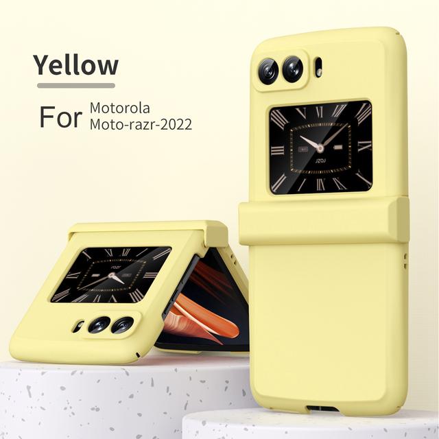 Шарнирный чехол для Motorola Moto Razr 2022, шарнирный чехол, полная защита, ультратонкий жесткий чехол для телефона Motorola Razr 3, Fundas