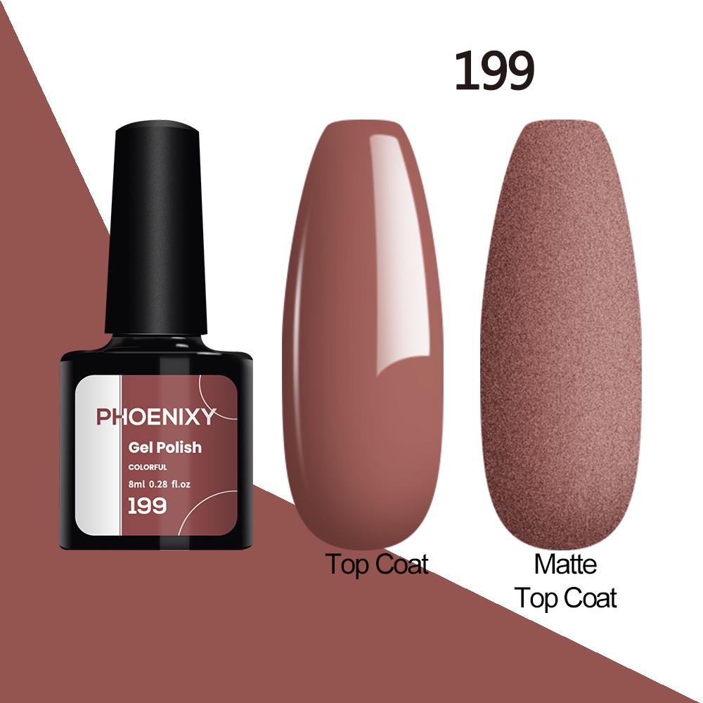 Лак для ногтей PHOENIXY, 8 мл, УФ-светодиодный гибридный лак для дизайна ногтей, гель-лайнер для маникюра, полупостоянная основа, верхнее покрытие, гель с блестками, блестящие цвета, гель