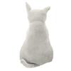 Cat Stuffed Pillow Super Soft Animal Design Plush Solid Color Doll Pillow for Living Room