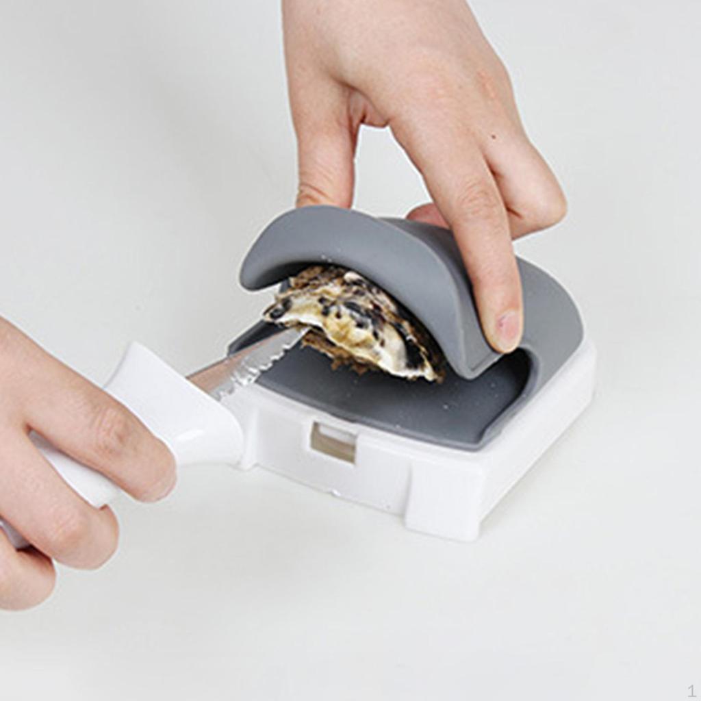 Oyster Shucking Set Oysters Knife Shellfish Opener Tool for Opening Clams and Raw