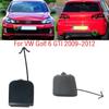 For VW Golf 6 GTI 2009 2010 2011 2012 Car Front Rear Bumper Tow Hook Cover Trailer Eye Cap