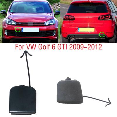 Для VW Golf 6 GTI 2009 2010 2011 2012 автомобильный передний задний бампер фаркопный крюк крышка прицепа проушина крышка