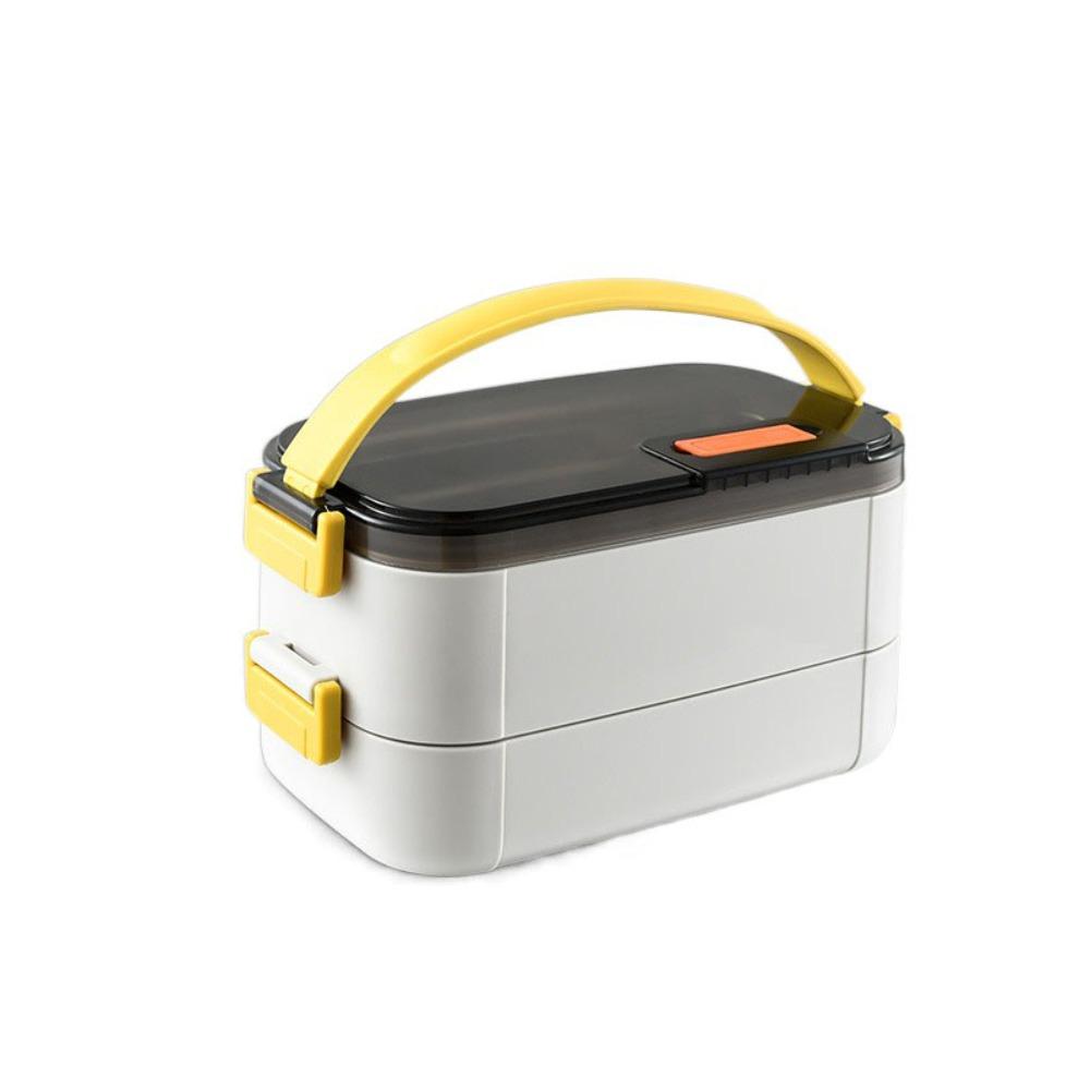 Stainless Steel Portable Insulated Lunch Box Sealed Design Food Snacks Box  School