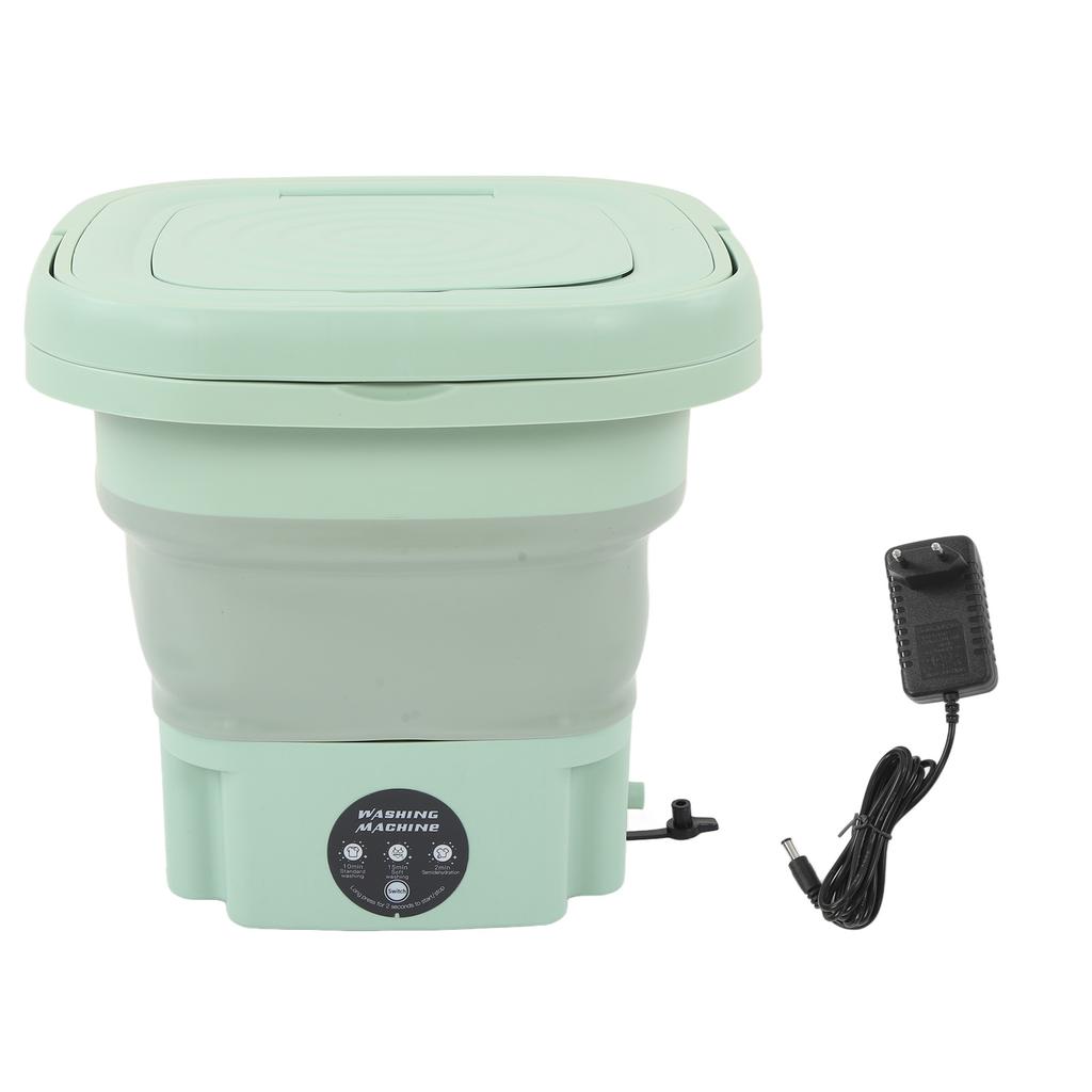 Портативная складная стиральная машина большой емкости с низким уровнем шума, мини-маленькая стиральная машина для дома 8 л 100?240В