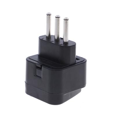 Универсальный переходник для вилки UK/US/Eu/Au To Italy 3Pin Travel Plug Converter