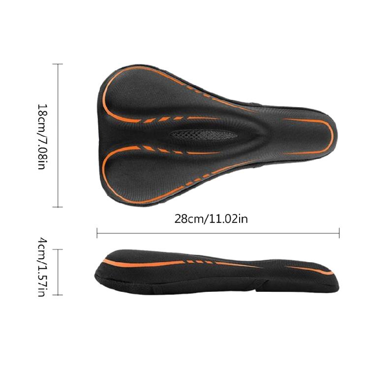 Comfort Exercise Bike Seat Nonslip Cycling Seat Cushion for Women and Men