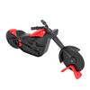 Bicycle-Shaped Pizza Cutter with Dual Wheels Stainless Steel Cake Dough Slicer