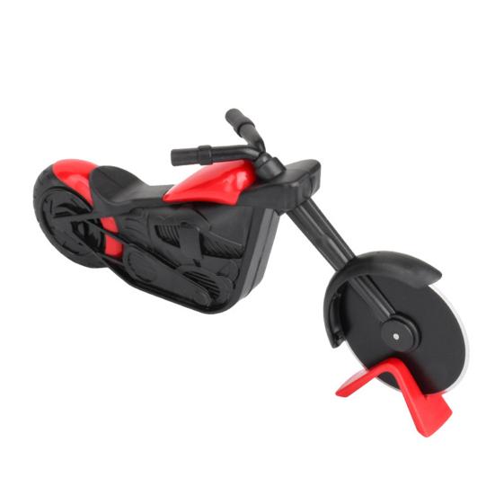 Bicycle-Shaped Pizza Cutter with Dual Wheels Stainless Steel Cake Dough Slicer