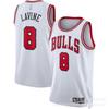 Chicago Bulls Basketball Jersey Men Women Short Sleeve V-Neck Cotton Breathable Athletic Wear Practice Game Fan