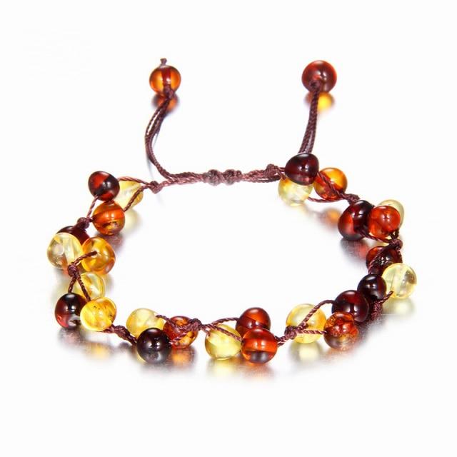 10 цветов детский взрослый янтарный браслет на щиколотку натуральный аметист драгоценные камни 100 % подлинные оригинальные регулируемые ювелирные изделия