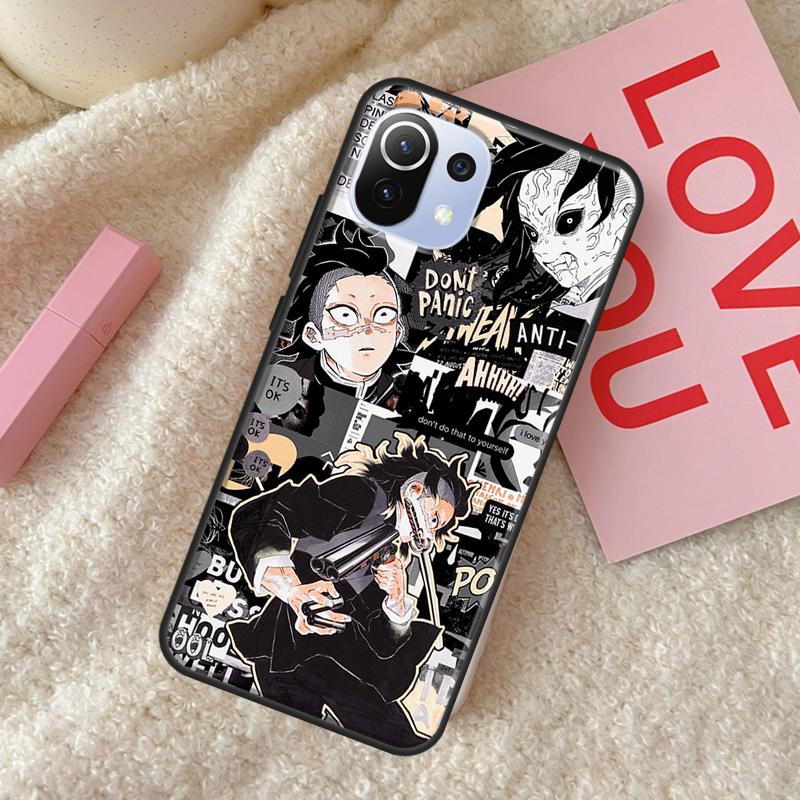 Чехол с изображением аниме Shinazugawa Genya для POCO X4 Pro F3 M3 M4 Pro X3 Pro GT, чехол для телефона Xiaomi 12 11T Pro Mi 11 Lite