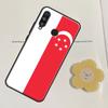 Флаг Сингапура Для Huawei Nova Y60 Y70 Y90 Y61 Y91 3i 7i 8i 11i Nova 11 9 10 SE P20 P40 Lite P30 Pro Чехол