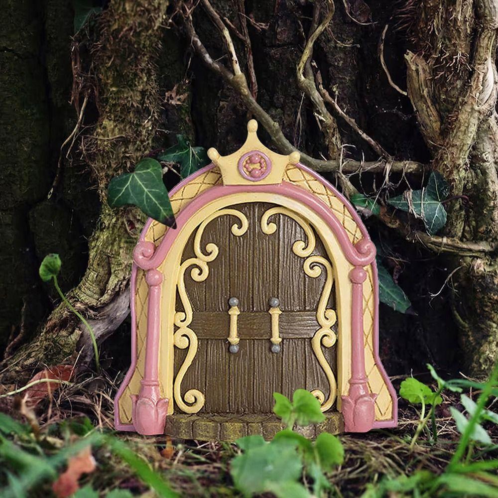 Скульптура Фигурки Украшения Украшения для сада Украшения для деревьев Сказочный дворик Сказочные ворота