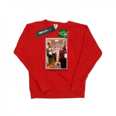 Женская/дамская толстовка OMG Santa Photo