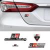 Алюминиевая спортивная наклейка с логотипом Toyota GR для рулевого колеса и кузова GR86