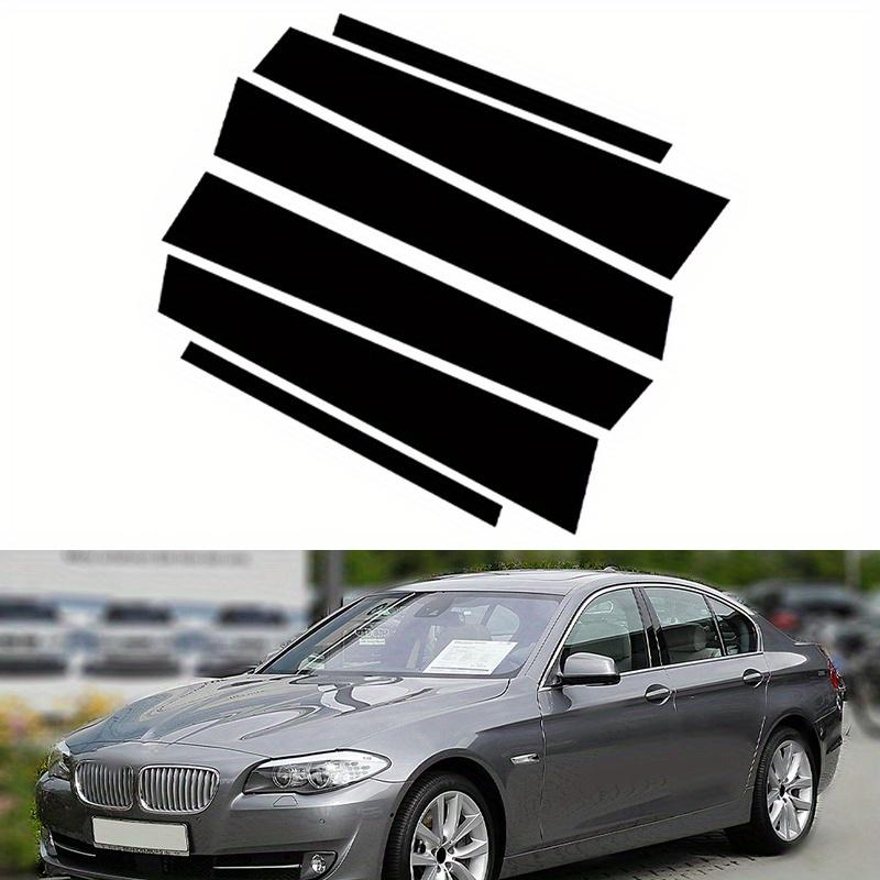 6 шт. Подходят для BMW 5 серии F10 F11 F07 2010 2011 2012 2013-2016 Глянцевые черные стойки оконных дверей, накладки на стойки B C