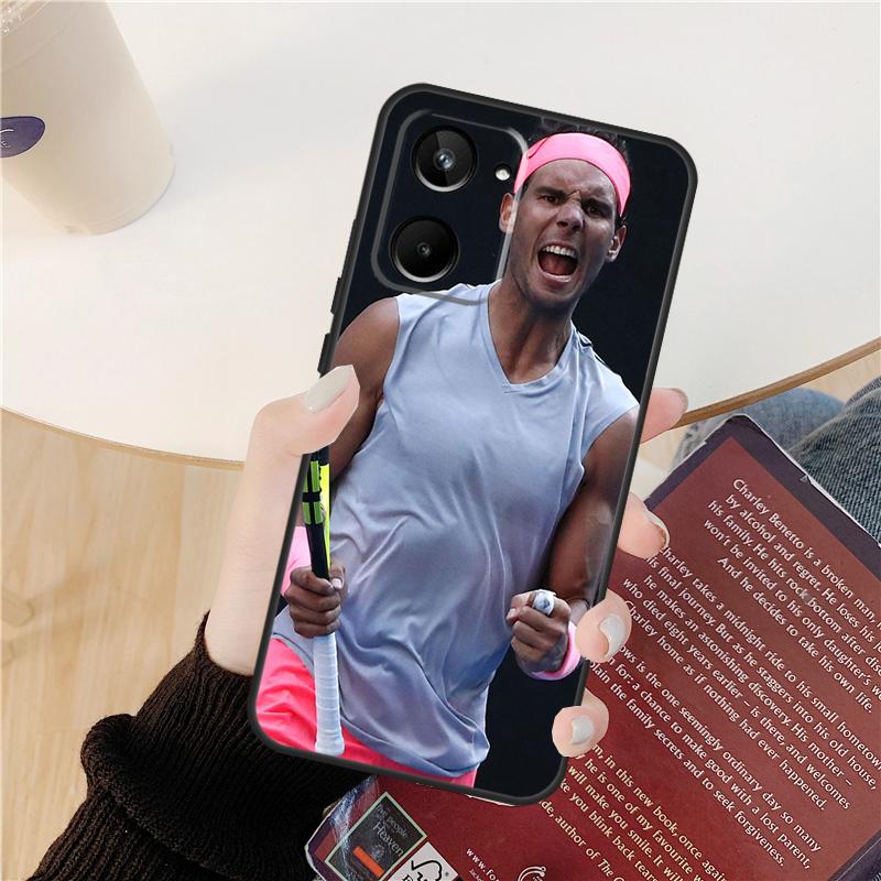 Rafael Nadal Case For Realme GT Neo 5 3 2 3T 8 9 10 Pro Plus C33 C35 C31 C30 C11 C15 C25 C21Y C55 Cover