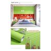 PVC Pure Color Matte Wallpaper Self-Adhesive Bedroom Waterproof Moistureproof Sticker Furniture Desktop Cabinet Renovation Film