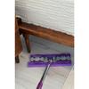 Missclean (with 1 Purple Spare Cloth) Floor Mop Surface Cleaning Microfiber Mop With Pegs