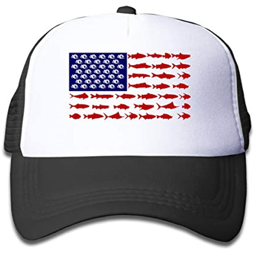 Взрослый ребенок с принтом акулы флаг шляпа для малышей в сетку дальнобойщик для мальчиков и девочек регулируемая бейсболка Snapback Snapback для взрослых унисекс Повседневная