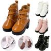 For 1/6BJD Doll PU Leather Doll Wearing Shoes 1/3 Doll Boots Fabric Shoes Play House Accessories