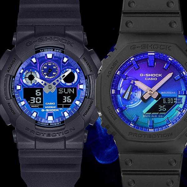 Casio Мужские часы G-SHOCK GA-100FL-1AJF [G-SHOCK Flame inside Series] Круглые часы из черной смолы
