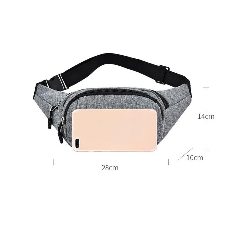 Мужская и женская поясная сумка для бега, многофункциональная водонепроницаемая и износостойкая поясная сумка для спорта на открытом воздухе большой емкости