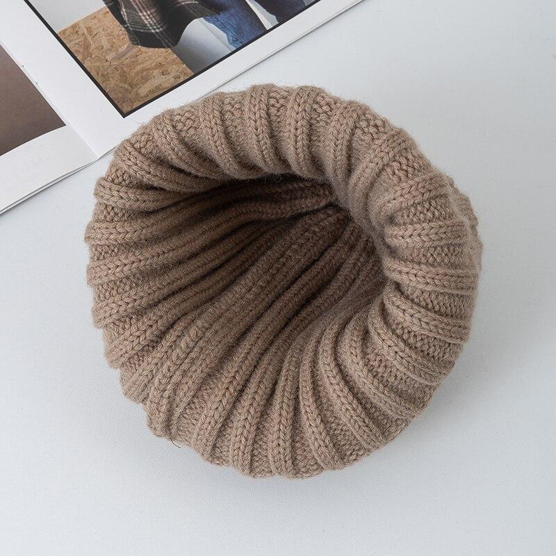 Новые женские зимние шапки, модные теплые Kpop Steetwear, шапка-бини, женские повседневные зимние вязаные шапки с прозрачной этикеткой